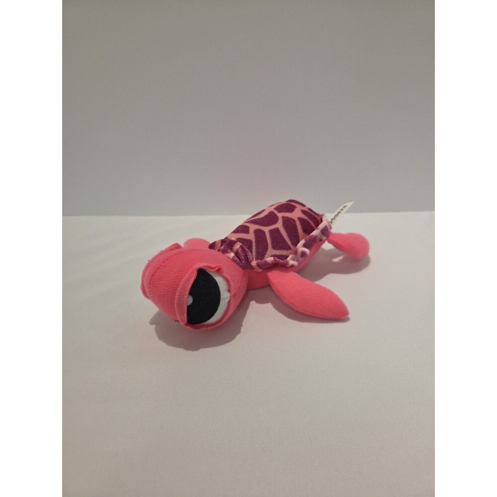 Goffa Pink Purple Turtle Plush Stuffed Animal Small Size Soft Toy 9in